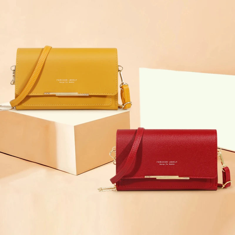 Women's Wallet Korean Handbag Multi Card Large Capacity Casual Shoulder Bag Mobile Phone Packet Fashion New Style K's Collection Store
