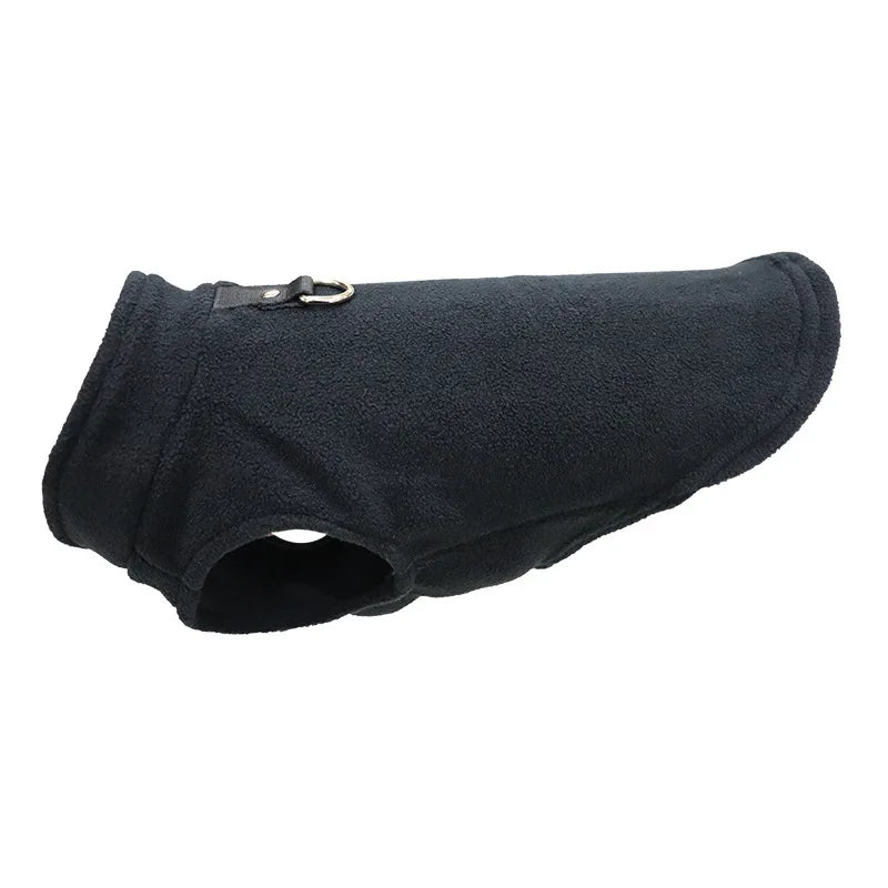 Warm Fleece Dogs Clothes Pet Dog Jacket Vest With D-Ring For Small Dog Cats Clothing French Bulldog Costumes Chihuahua Coat K's Collection Store