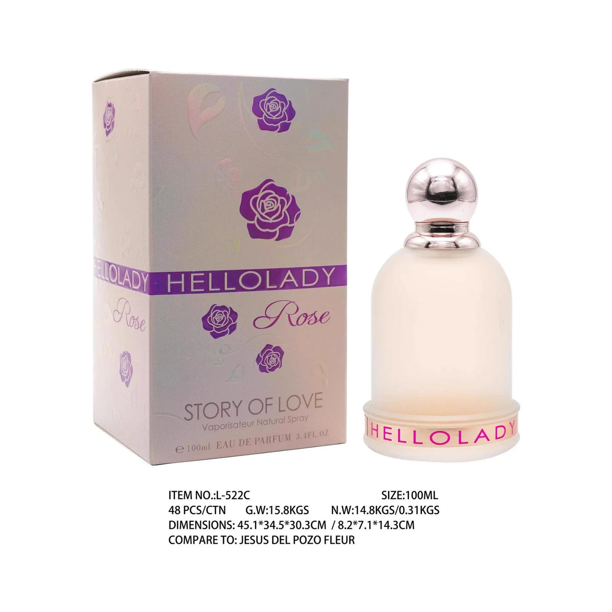 Luxury Women's Perfume,Elegant Charming Floral Scent,e Long-lasting Eau De Parfum Attractive Fragrance Mist K's Collection Store
