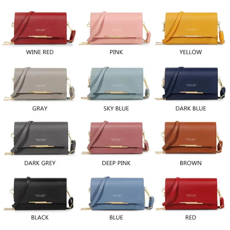 Women's Wallet Korean Handbag Multi Card Large Capacity Casual Shoulder Bag Mobile Phone Packet Fashion New Style K's Collection Store