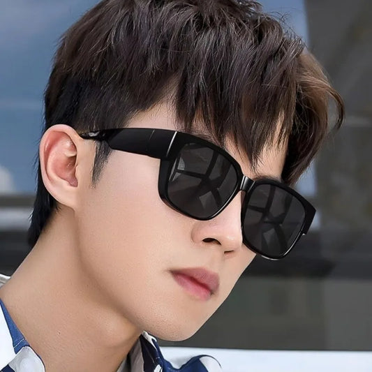 2PC Square Oversized Fit Over Sunglasses Over Glasses with Lightweight Large Frame for Woman Man K's Collection Store