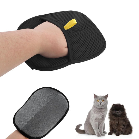 Reusable Pet Hair Removal Gloves | Double-Sided Grooming Gloves for Dogs & Cats – Carpet & Furniture K's Collection Store
