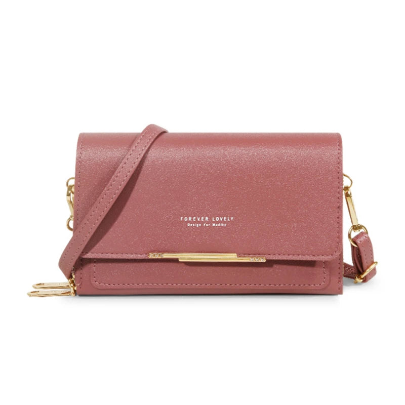 Women's Wallet Korean Handbag Multi Card Large Capacity Casual Shoulder Bag Mobile Phone Packet Fashion New Style K's Collection Store