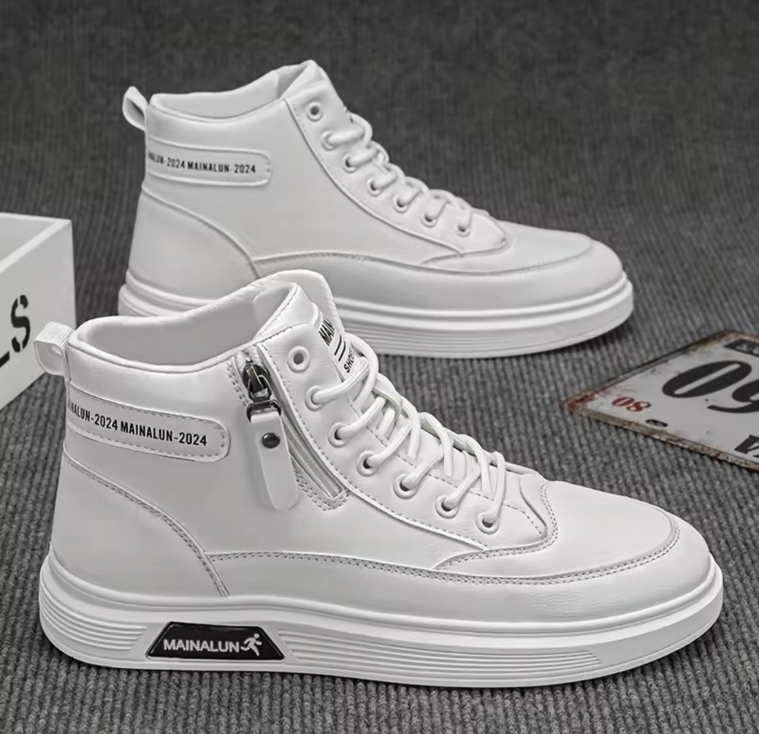 Men's Laceless High-Top Sneakers K's Collection Store